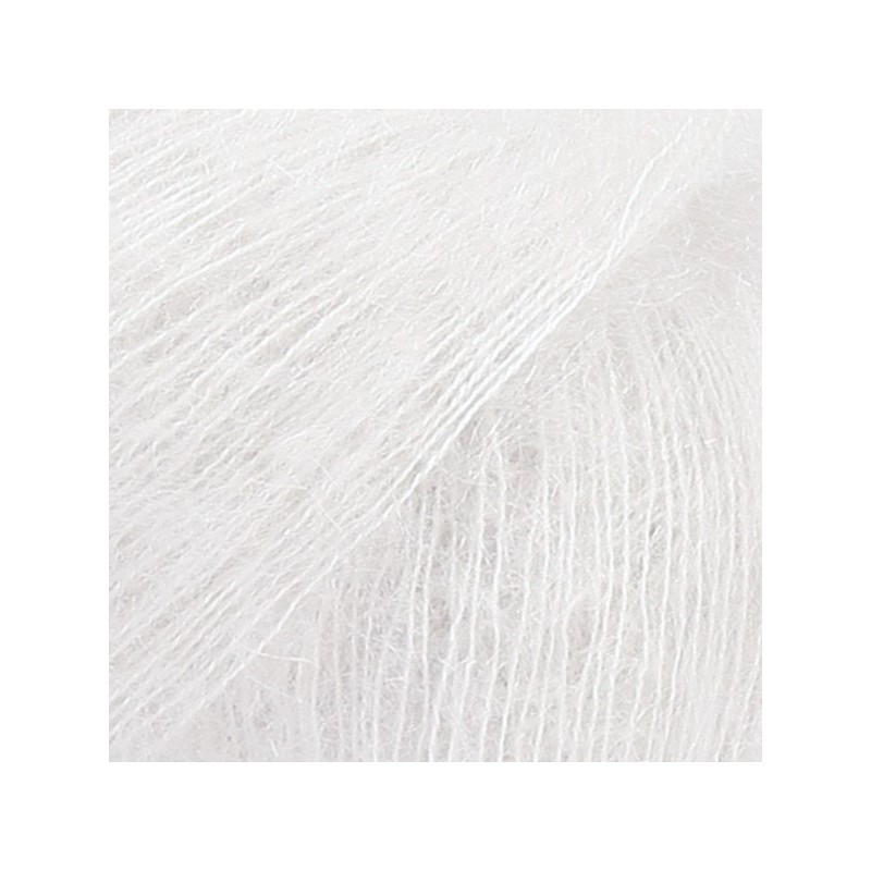 Drops Kid silk uni colour 38 craie