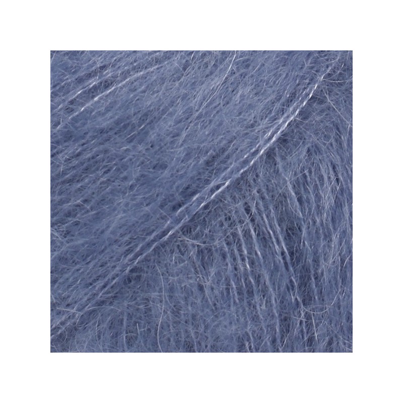 Drops Kid silk uni colour 39 bleu tempête