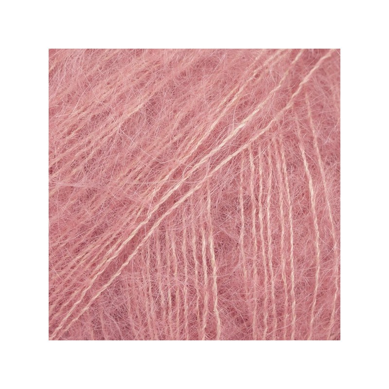 Drops Kid silk uni colour 46 sorbet cerise