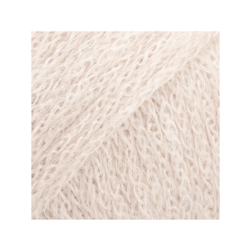 Drops Sky réf : 25 - brume blanche - uni colour