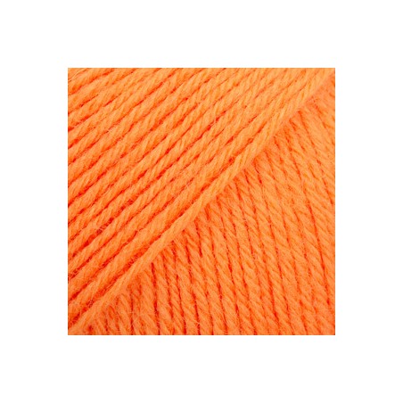 Drops fabel - uni colour 119 orange électrique