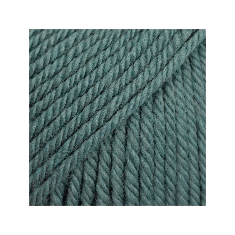 Drops Daisy - uni colour 18 bleu vert foncé