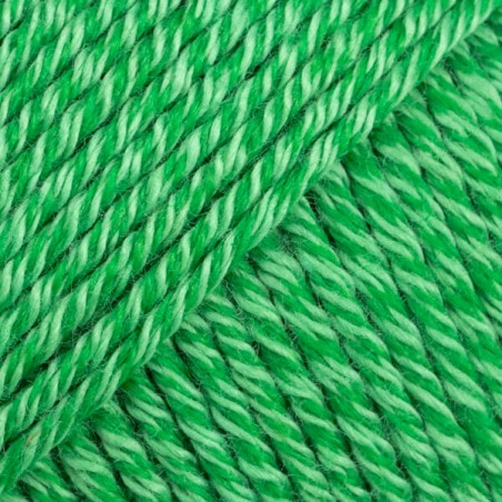 Drops cotton mérino - uni colour 37 vert perroquet
