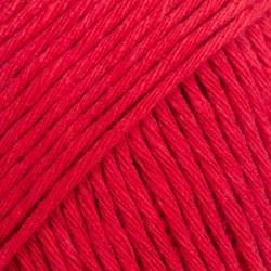 Drops cotton light - uni colour 47 rouge carmin