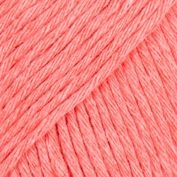 Drops cotton light - uni colour 49 corail