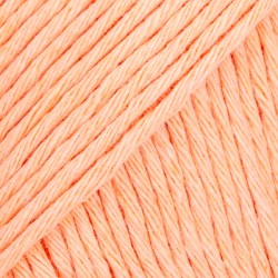 Drops cotton light - uni colour 53 pêche