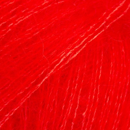 Drops Kid silk uni colour 61 rouge vif