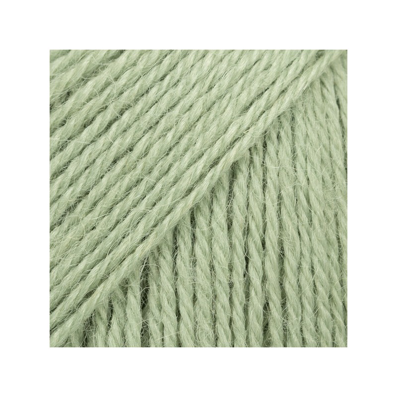 Drops Alpaca - uni colour 9038 vert sauge
