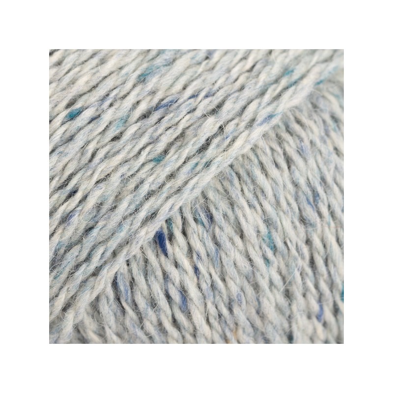 Drops Soft Tweed - mix 21 eau calme