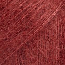 Wool Drops Kid-Silk - grenat