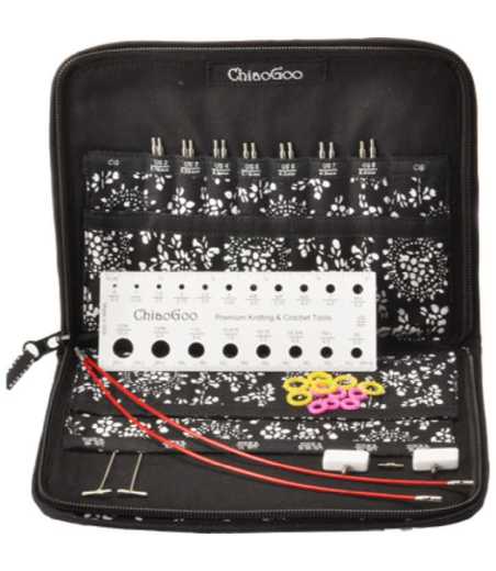 Kit Aiguilles Interchangeables ChiaoGoo Twist Red Lace