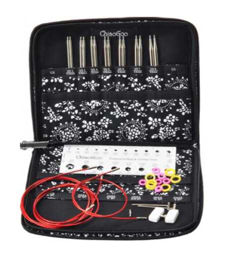 Kit Aiguilles Interchangeables ChiaoGoo Twist Red Lace