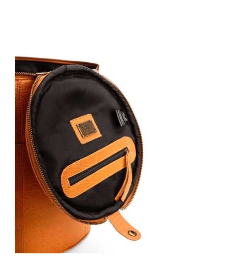 Sac de rangement en cuir pour le tricot Muud Saturn XL