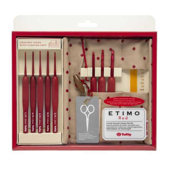 Set crochets Etimo Red - Tulip