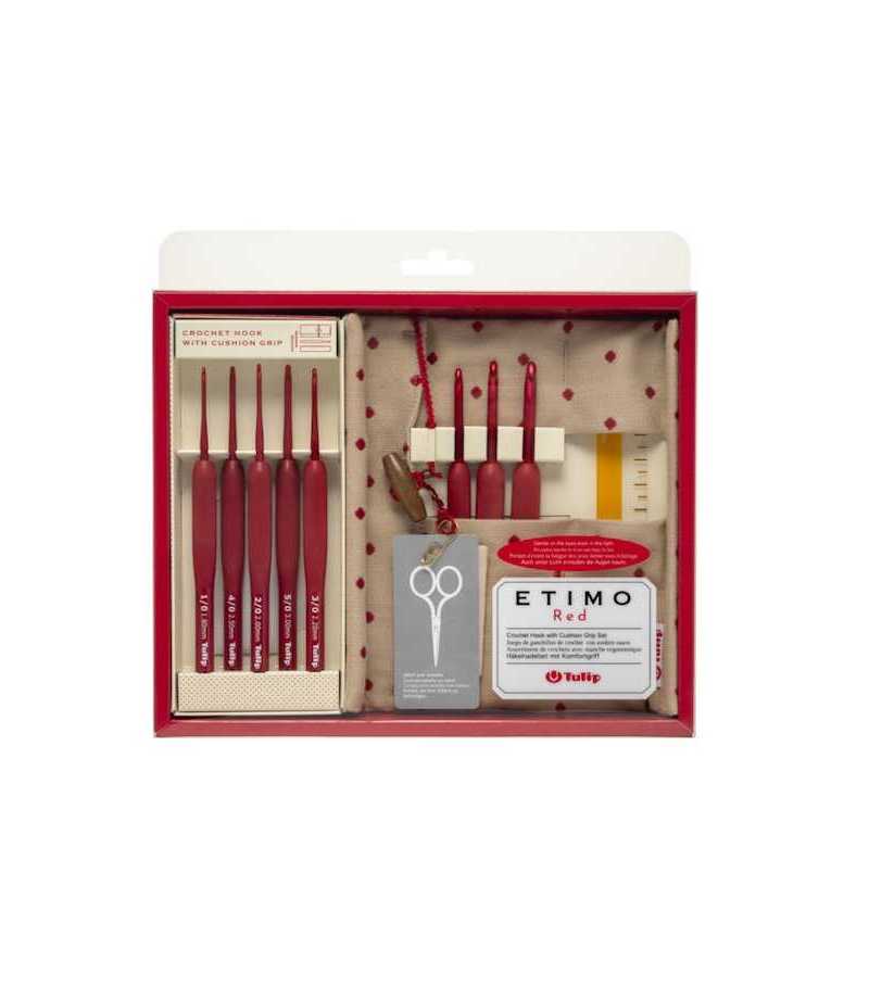 Set crochets Etimo Red - Tulip
