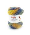 14 - Multicolore - jaune-bleu
