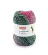 21 - Multicolore - rosé-beige-vert