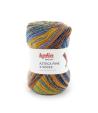 41 - Multicolore - bleu-camel-ocre