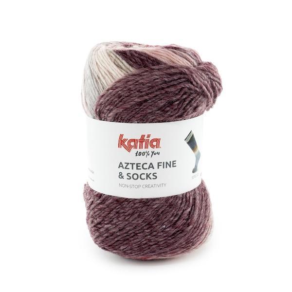 Katia Azteca Fine Socks & More – Laine à chaussettes multicolore