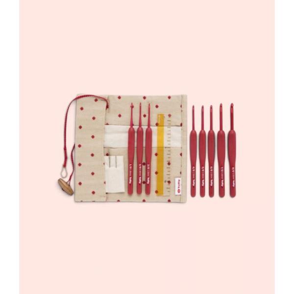 Set crochets Etimo Red - Tulip