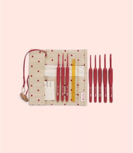 Set crochets Etimo Red - Tulip