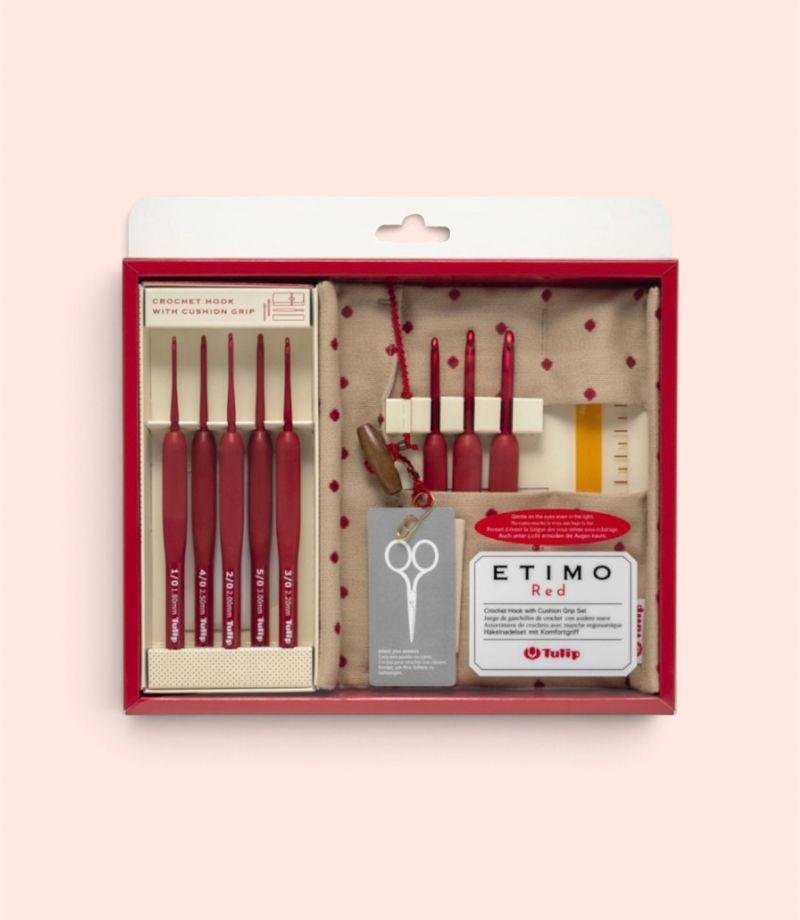 Set crochets Etimo Red - Tulip