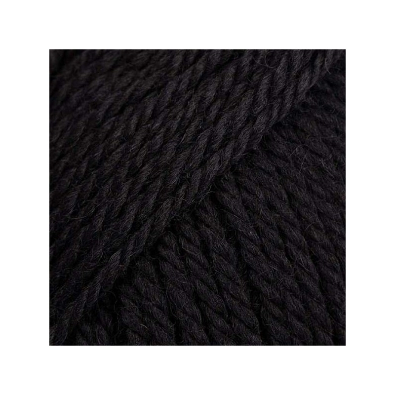 Drops Alaska - uni colour 06 noir