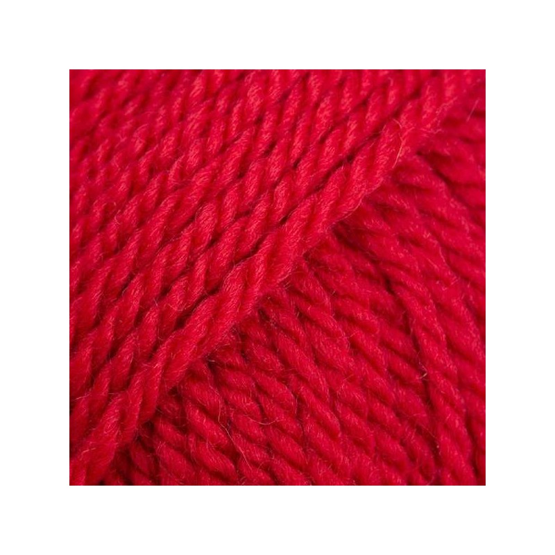 Drops Alaska - uni colour 10 rouge