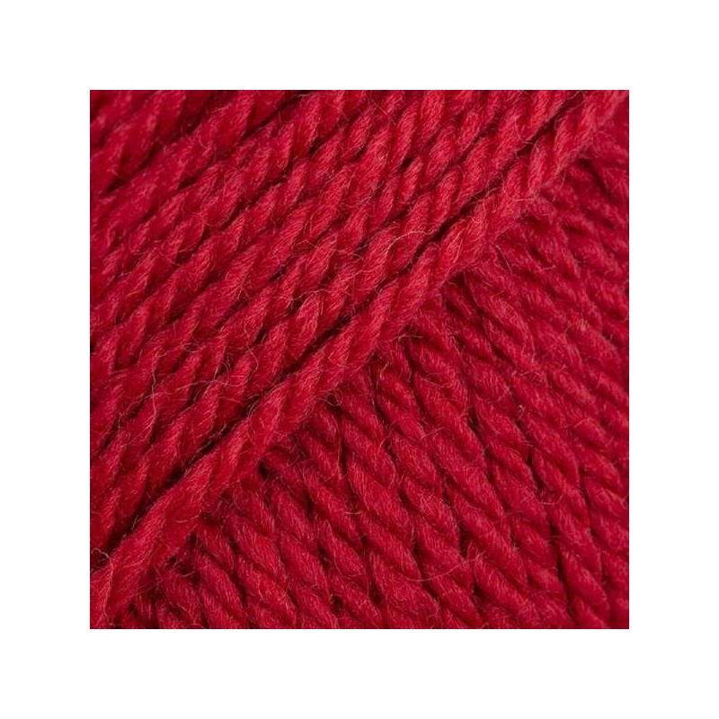 Drops Alaska - uni colour 11 rouge fonc&eacute;