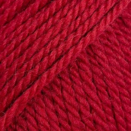 Drops Alaska - uni colour 11 rouge fonc&eacute;