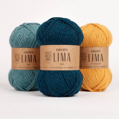 Découvrez la DROPS Lima, la laine idéale pour tous les jours !