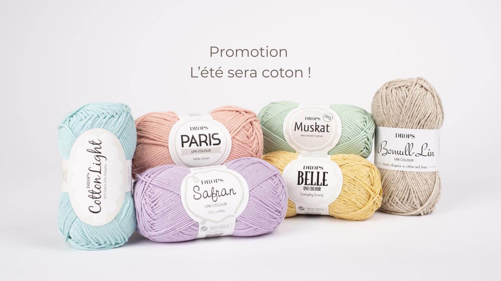 Laines à -30% de réduction.