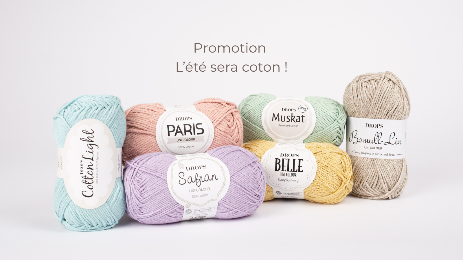 Laines à -30% de réduction.