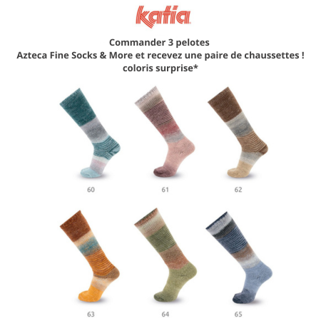Chaussettes offertes