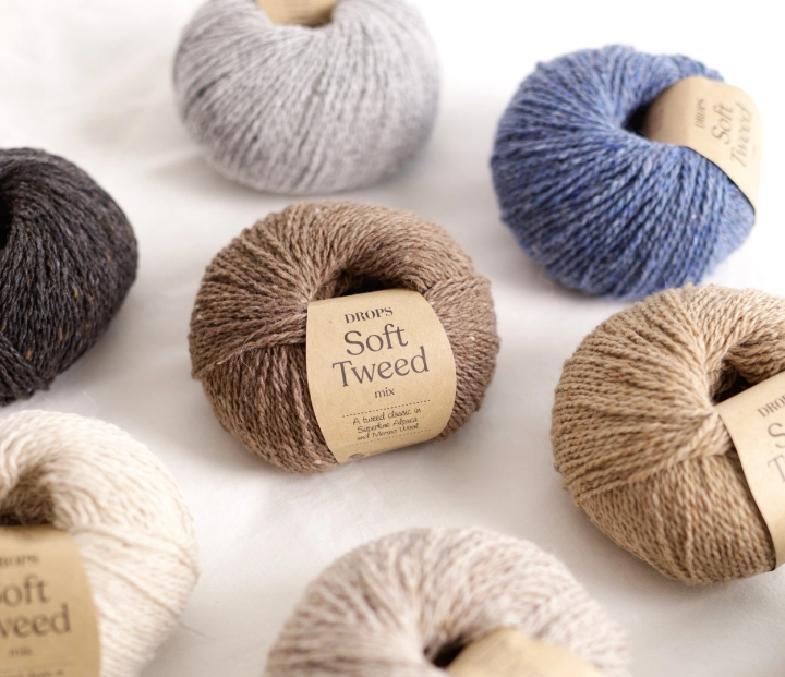 Drops Soft Tweed